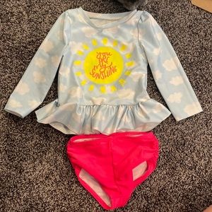 18 month cat & jack swim suit